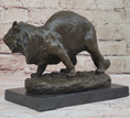 Load image into Gallery viewer, Persian Cat by Charles Emile Jonchery Bronze Sculpture Figurine Collectible 7" x 9.5"
