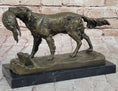 Load image into Gallery viewer, Hot Cast Bronze Golden Retriever Hunting Dog w/ Quail Statue Sculpture Art Decor
