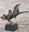 Load image into Gallery viewer, Abstract Galloping Horses Bronze Sculpture Original Equine Art Signed by Milo - Southlake Paws
