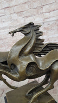 Load image into Gallery viewer, Abstract Galloping Horses Bronze Sculpture Original Equine Art Signed by Milo - Southlake Paws
