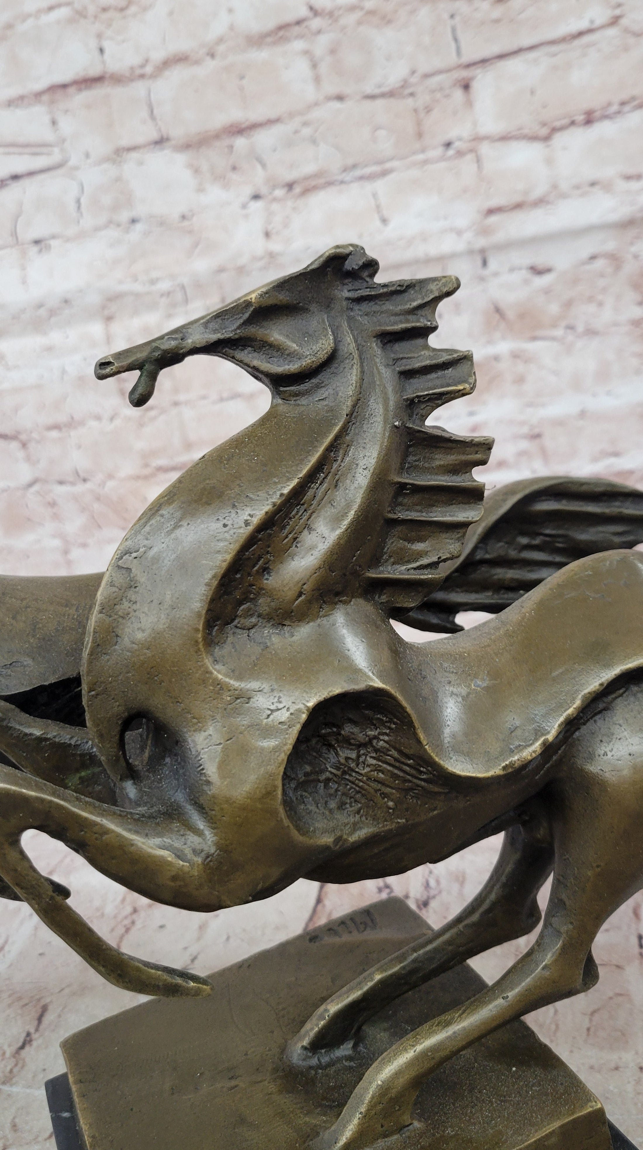 Abstract Galloping Horses Bronze Sculpture Original Equine Art Signed by Milo - Southlake Paws