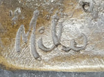 Bronze Bull Cow Cattle Sculpture Statue Figure on Marble Base by Milo