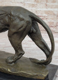Load image into Gallery viewer, Young Male Lion Hot Cast Bronze Sculpture Wildlife Art Figure by Milo
