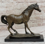 Arabian Horse Bronze Statue Sculpture PJ Mene Equestrian Stables Decor 10