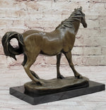 Arabian Horse Bronze Statue Sculpture PJ Mene Equestrian Stables Decor 10