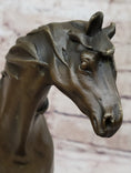 Load image into Gallery viewer, Arabian Horse Bronze Statue Sculpture PJ Mene Equestrian Stables Decor 10" x 11"
