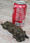 Load image into Gallery viewer, Hot Cast Bronze Bulldog Cute Puppy Pet Original Art Collectible Dog Art
