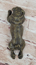 Load image into Gallery viewer, Hot Cast Bronze Bulldog Cute Puppy Pet Original Art Collectible Dog Art
