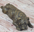 Load image into Gallery viewer, Hot Cast Bronze Bulldog Cute Puppy Pet Original Art Collectible Dog Art
