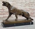 Load image into Gallery viewer, Henry Moore Modern Art Abstract Jaguar Panther Cougar Lion Bronze Sculpture

