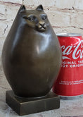 Load image into Gallery viewer, Fat Cat Abstract Bronze Modern Art Sculpture Statue Figure Fernando Botero
