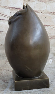 Fat Cat Abstract Bronze Modern Art Sculpture Statue Figure Fernando Botero