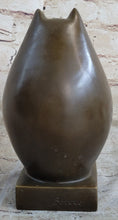 Load image into Gallery viewer, Fat Cat Abstract Bronze Modern Art Sculpture Statue Figure Fernando Botero
