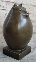Load image into Gallery viewer, Fat Cat Abstract Bronze Modern Art Sculpture Statue Figure Fernando Botero
