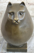 Load image into Gallery viewer, Fat Cat Abstract Bronze Modern Art Sculpture Statue Figure Fernando Botero
