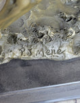 Load image into Gallery viewer, Galloping Stallion Horse Bronze Statue Sculpture Figure PJ Mene Marble Base 15" x 24"
