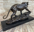 Load image into Gallery viewer, Antoine Louis Barye Antique Reproduction Tiger Bronze Hot Cast Sculpture Figure
