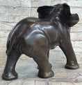 Load image into Gallery viewer, Happy Lucky Elephant Bronze Statue Figure by Barye Sculpture Hot Cast Art Decor
