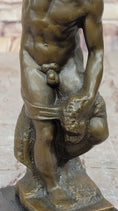 Load image into Gallery viewer, Hercules with the Nemean Lion’s Skin – Bronze Mythological Statue
