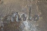 Bull Steer Buffalo Cow Cattle Bronze Metal Wall Mounted Head Original Signed Art