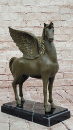Bronze Pegasus Unicorn Statue – Mythical Winged Horse Sculpture