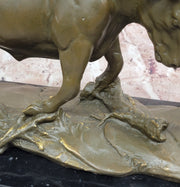 Bull and Bear Bronze Sculpture – Wall Street Market Duel Statue