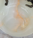 Load image into Gallery viewer, Bronze Bulldog & Pug Dog Figurines on Marble - Soap Dish Ashtray Handmade Art
