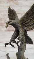 Load image into Gallery viewer, Antoine Barye Flying American Bald Eagle Art Deco Bronze Sculpture Statue Figurine
