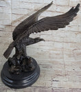 Load image into Gallery viewer, Life Size Hawk American Bald Eagle Bronze Statue Art Deco Figure Wild Figurine
