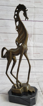 Surreal Dalinian Horse Abstract Bronze Sculpture Statue Salvador Dali 15