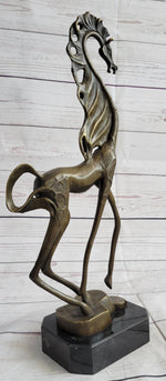 Surreal Dalinian Horse Abstract Bronze Sculpture Statue Salvador Dali 15