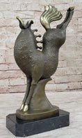 Load image into Gallery viewer, Abstract Modern Art Bucking Chinese Tang Horse Bronze Sculpture Figure by Milo
