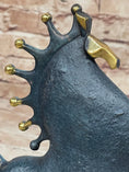 Load image into Gallery viewer, Signed Original Miguel Lopez Tang Horse Abstract Modern Bronze Sculpture Statue
