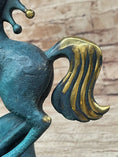 Load image into Gallery viewer, Signed Original Miguel Lopez Tang Horse Abstract Modern Bronze Sculpture Statue
