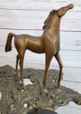 Load image into Gallery viewer, Hand Made Salvador Dali Abstract Horse Modern Artwork Bronze Sculpture Figurine
