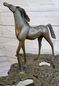 Load image into Gallery viewer, Hand Made Salvador Dali Abstract Horse Modern Artwork Bronze Sculpture Figurine
