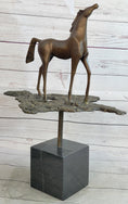 Load image into Gallery viewer, Hand Made Salvador Dali Abstract Horse Modern Artwork Bronze Sculpture Figurine

