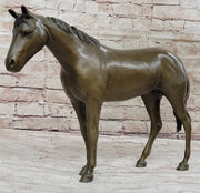 Hot Cast Bronze Horse Figurine Sculpture PJ Mene Art Decor