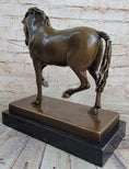 Load image into Gallery viewer, Tang Horse by Barye Art Deco Modern Bronze Sculpture Figurine Hot Cast Statue
