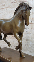 Load image into Gallery viewer, Tang Horse by Barye Art Deco Modern Bronze Sculpture Figurine Hot Cast Statue
