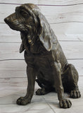 Load image into Gallery viewer, Bloodhound Basset Hound Wrinkly Dog Figure Statue Sculpture 14" x 18"
