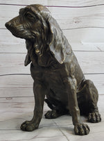 Bloodhound Basset Hound Wrinkly Dog Figure Statue Sculpture 14