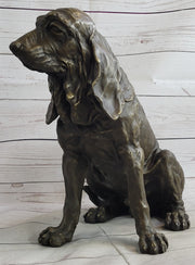 Bloodhound Basset Hound Wrinkly Dog Figure Statue Sculpture 14