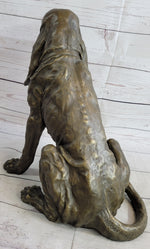 Bloodhound Basset Hound Wrinkly Dog Figure Statue Sculpture 14