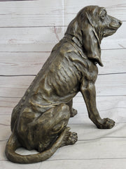Bloodhound Basset Hound Wrinkly Dog Figure Statue Sculpture 14