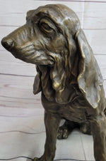 Bloodhound Basset Hound Wrinkly Dog Figure Statue Sculpture 14