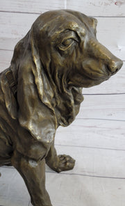 Bloodhound Basset Hound Wrinkly Dog Figure Statue Sculpture 14