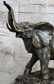 Bronze Metal Elephant Statue Sculpture Figure Figurine 12