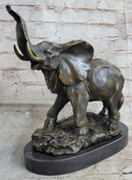 Bronze Metal Elephant Statue Sculpture Figure Figurine 12