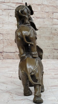 Load image into Gallery viewer, Collectible Bronze Elephant Safari Statue Art Figure Figurine Animal Hot Cast
